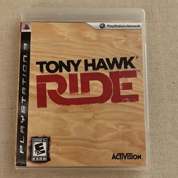 SONY PS3 Tony Hawk Ride w case and manual NWOT - Picture 1 of 2